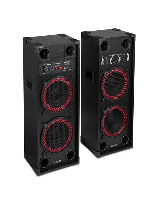 SPK-210 Juego de altavoces activos PA 2 x 10" BT