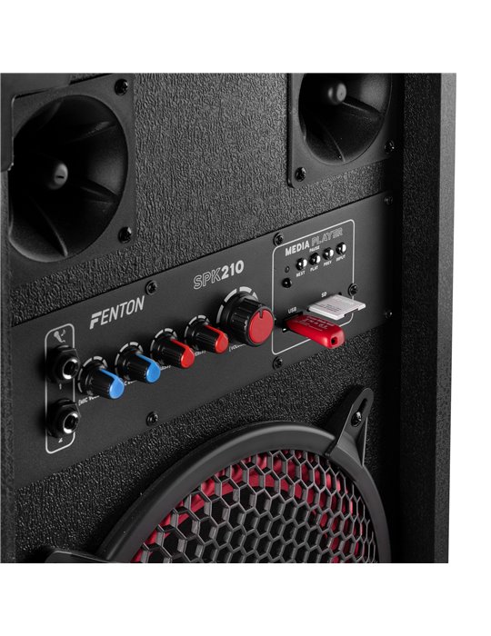 SPK-210 Juego de altavoces activos PA 2 x 10" BT