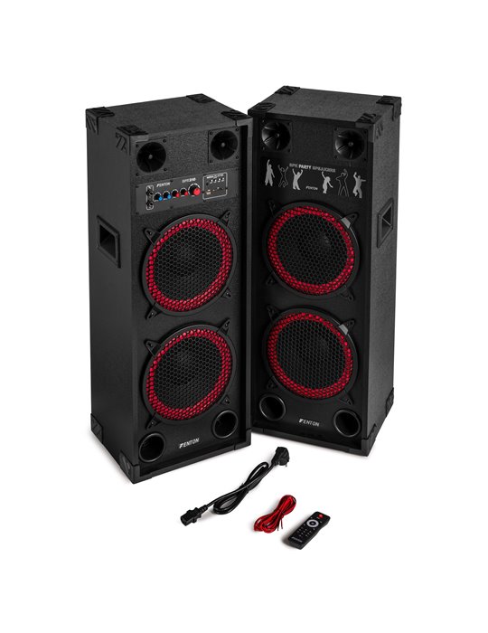 SPK-210 Juego de altavoces activos PA 2 x 10" BT
