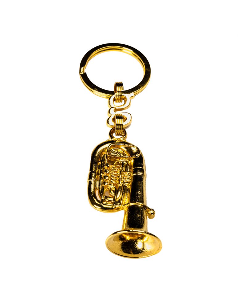 Llavero Tuba Oro 18K 350429