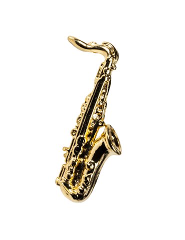 Pin Saxo Tenor Oro 18K 350061