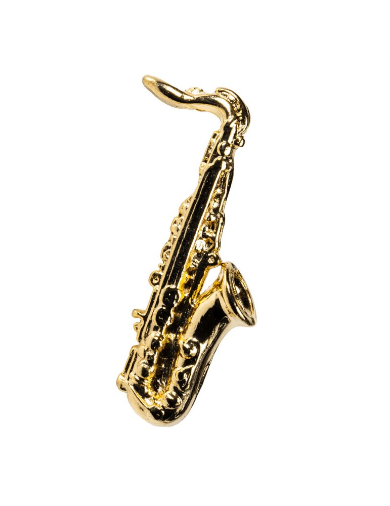 Pin Saxo Tenor Oro 18K 350061