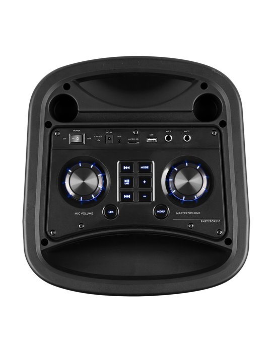 Track610 Altavoz para fiestas con espectáculo de luces LED