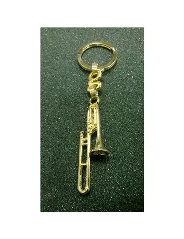 Llavero Trombón Oro 18K 350399