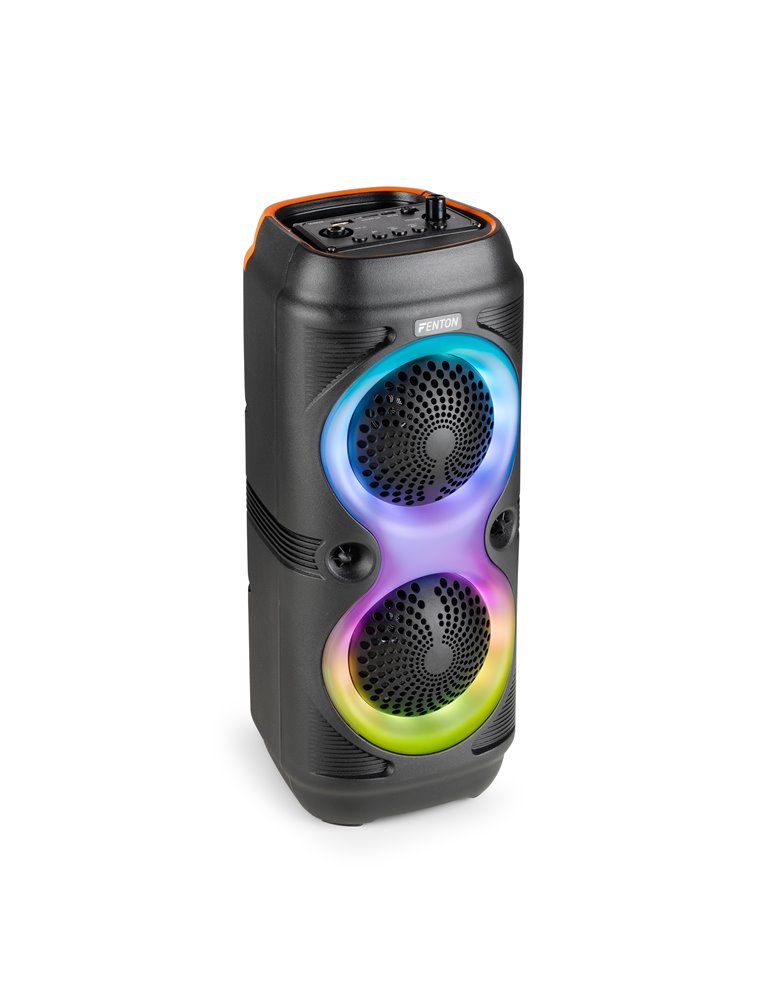 Track210 Altavoz para fiestas con espectáculo de luces LED