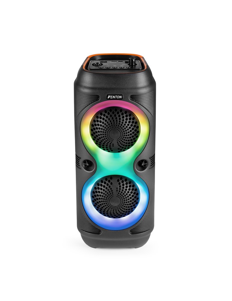 Track210 Altavoz para fiestas con espectáculo de luces LED