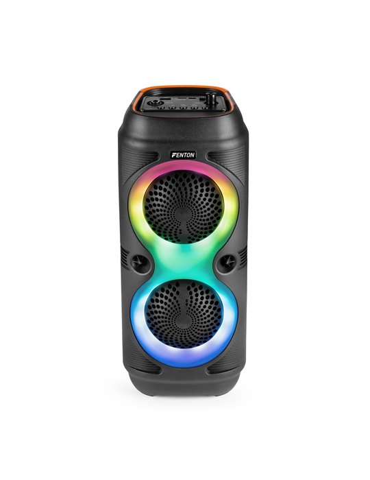 Track210 Altavoz para fiestas con espectáculo de luces LED