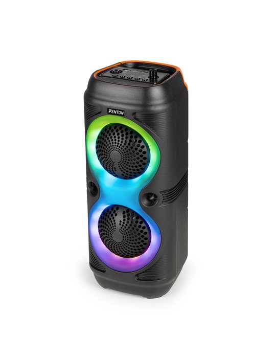 Track210 Altavoz para fiestas con espectáculo de luces LED
