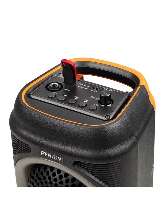 Track210 Altavoz para fiestas con espectáculo de luces LED