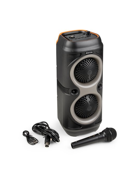 Track210 Altavoz para fiestas con espectáculo de luces LED