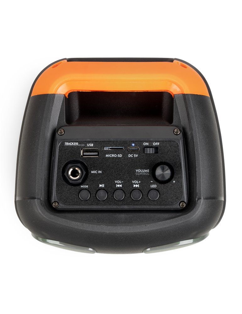Track310 Altavoz para fiestas con espectáculo de luces LED