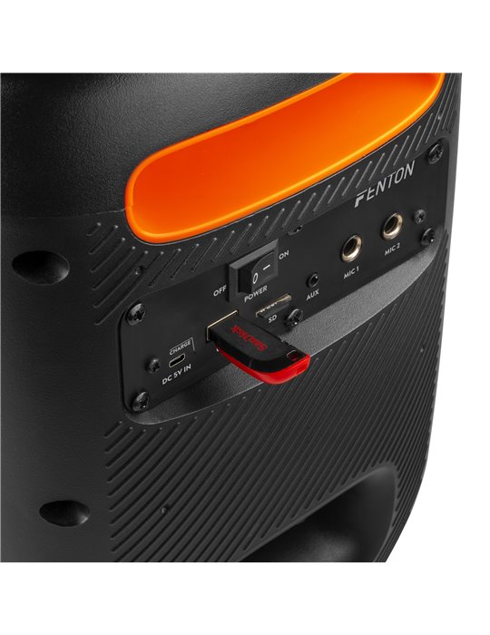 Track160 Altavoz para fiestas con LED
