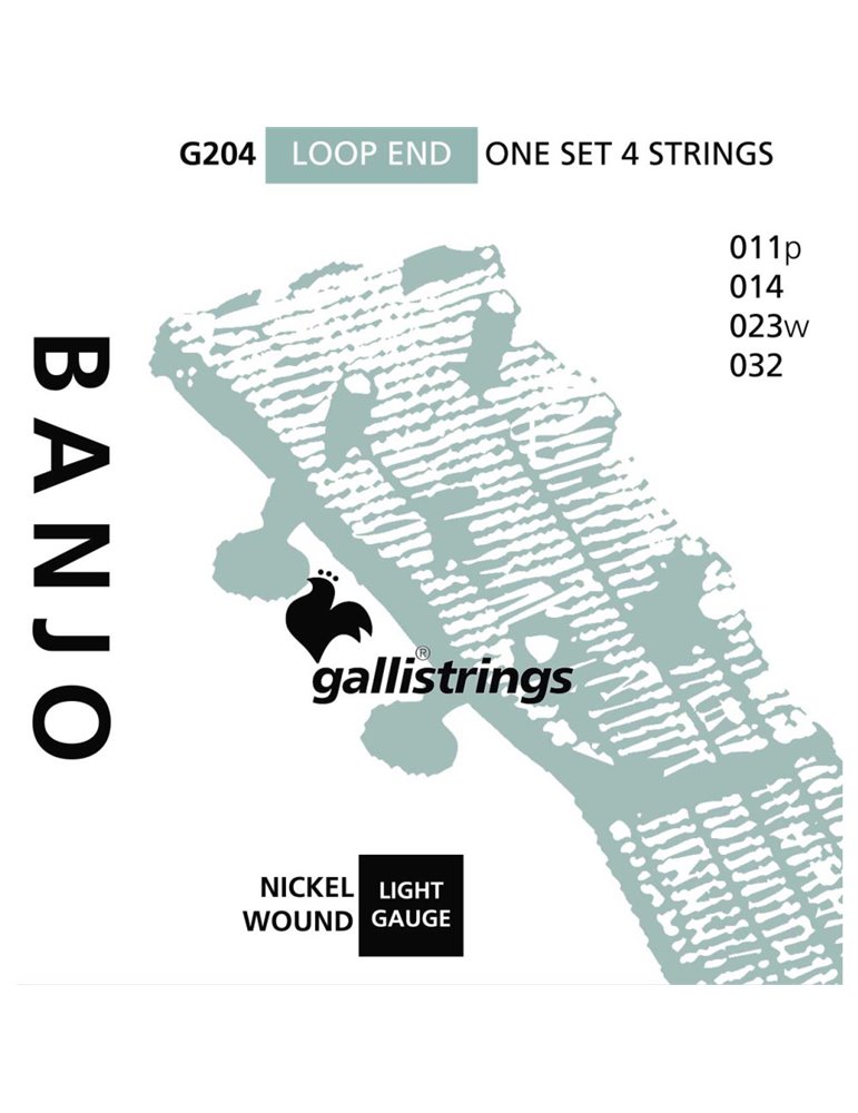 Juego Banjo Galli G-204