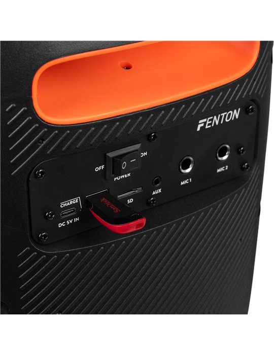 Track160 Altavoz para fiestas con LED