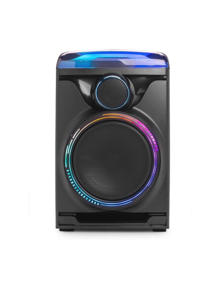 Track 2.0 Juego de altavoces amplificados con LED Negro