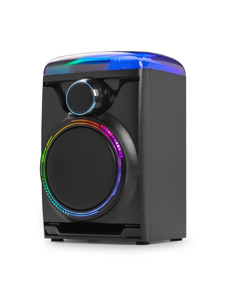 Track 2.0 Juego de altavoces amplificados con LED Negro
