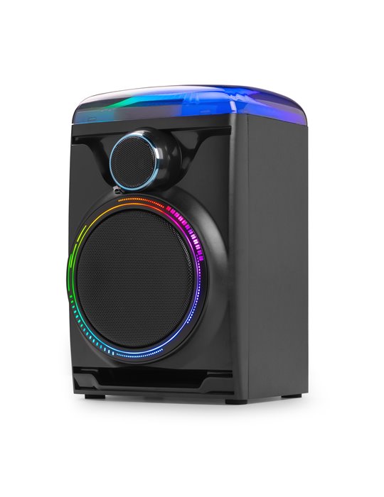 Track 2.0 Juego de altavoces amplificados con LED Negro