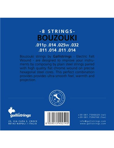 Juego Bouzouki Galli B-50 2