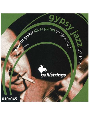 Juego Galli Acústica Gypsy Jazz GSL-10 (010-045)