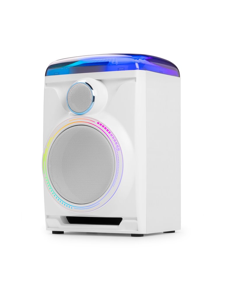 Track 2.0 Juego de altavoces amplificados con LED blanco