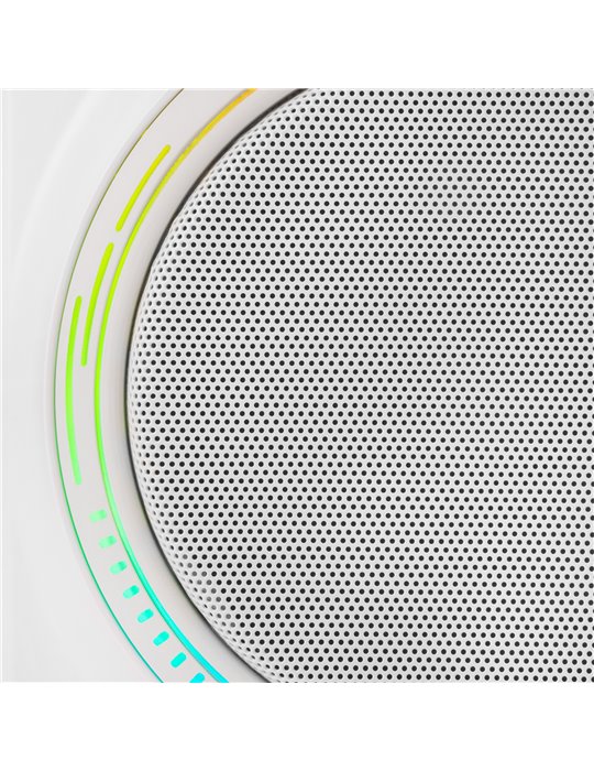 Track 2.0 Juego de altavoces amplificados con LED blanco