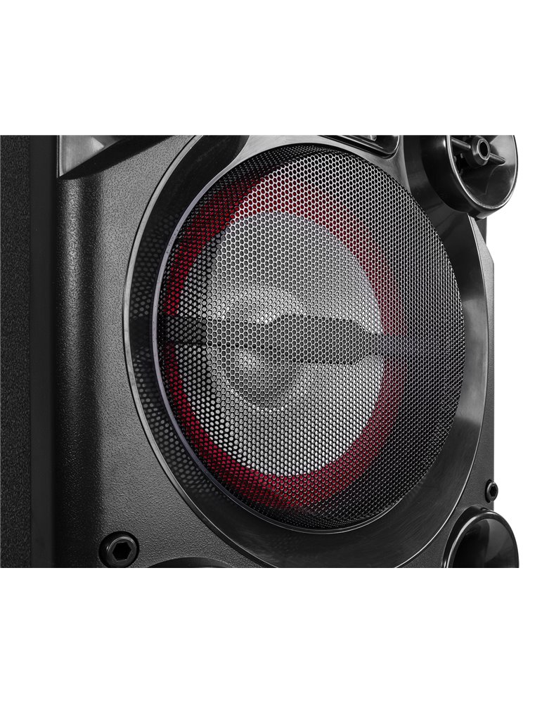 LIVE2104 Karaoke Station sobre ruedas 2x 10”