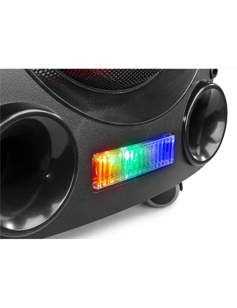 LIVE2104 Karaoke Station sobre ruedas 2x 10”
