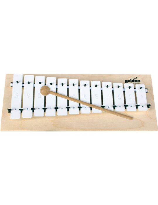 Metalofon Goldon 12 Notas Blancas 11040
