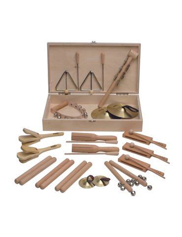 Kit Pequeña Percusión Goldon Caja 32 PZ 30140