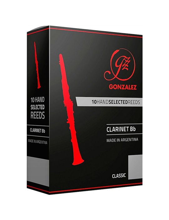Caja 10 Cañas Clarinete Gonzalez Classic 3