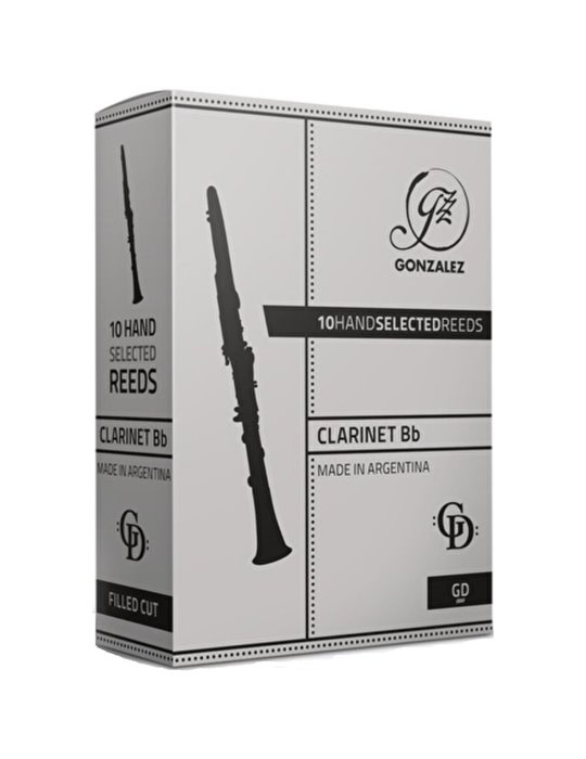 Caja 10 Cañas Clarinete Gonzalez GD 2¼