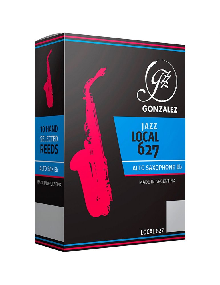 Caja 10 Cañas Saxo Alto Gonzalez Local 627 Jazz 1½
