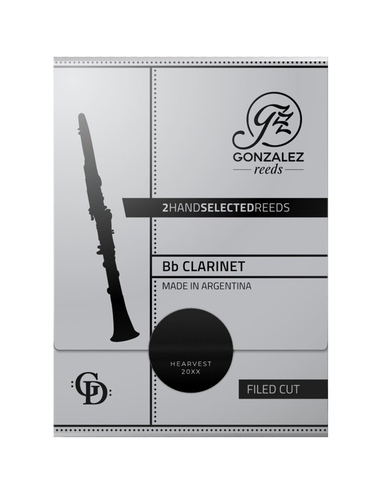 Caja 2 Cañas Clarinete Gonzalez GD Duo 3
