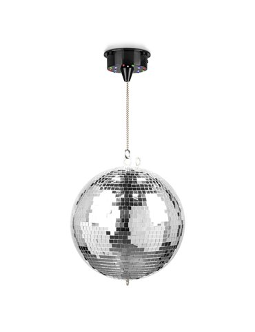 MB30ML Bola de disco con motor 18 LEDs, 30cm