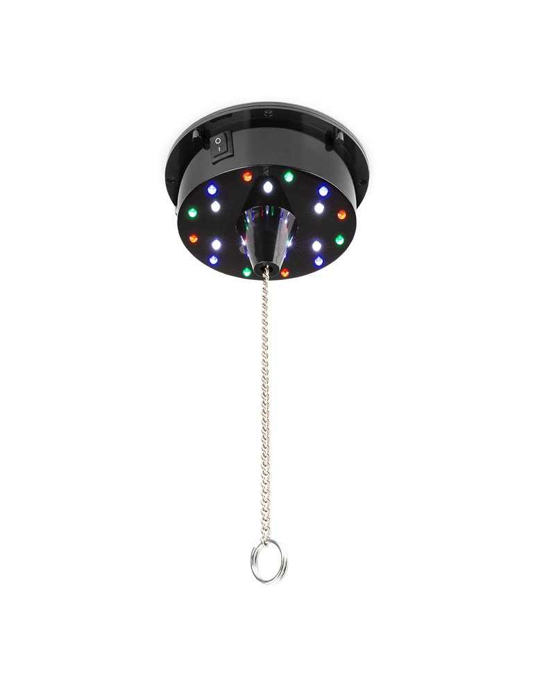 MB30ML Bola de disco con motor 18 LEDs, 30cm