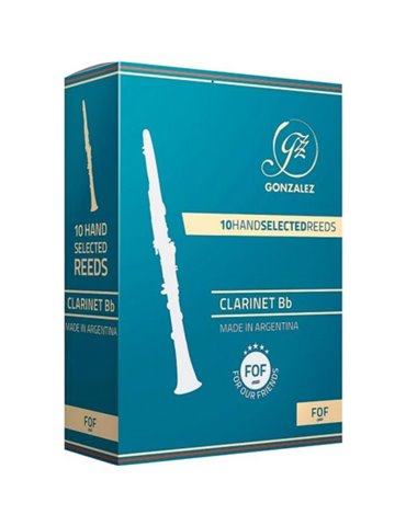 Caja 10 Cañas Clarinete Gonzalez FOF 3¾