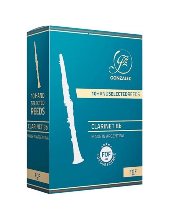 Caja 10 Cañas Clarinete Gonzalez FOF 3¾