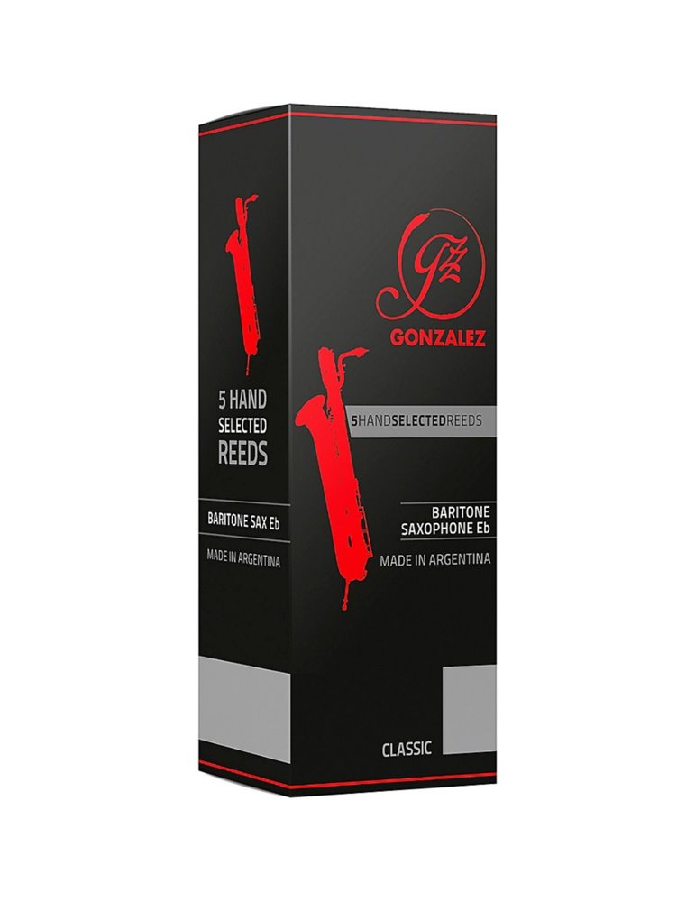 Caja 5 Cañas Saxo Baritono Gonzalez Classic 2