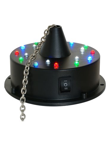 MBW18LED Motor para bolas de espejos con bateria con 18 LEDs