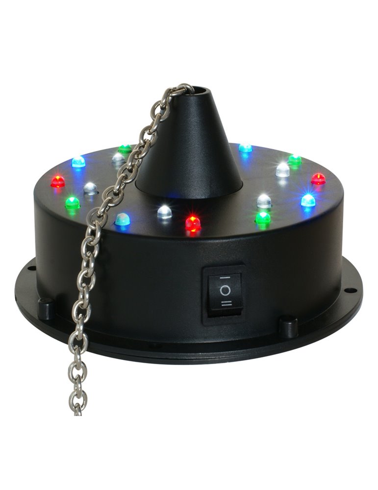 MBW18LED Motor para bolas de espejos con bateria con 18 LEDs