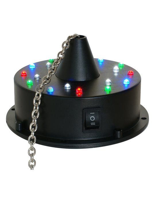 MBW18LED Motor para bolas de espejos con bateria con 18 LEDs