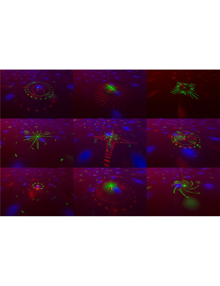 DJ10 Jelly Moon con Laser Rojo/Verde