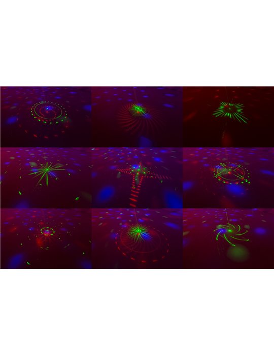 DJ10 Jelly Moon con Laser Rojo/Verde