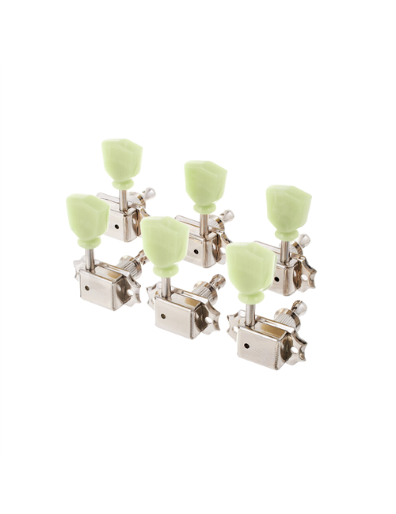 Clavijero Eléctrica Gotoh SD90-SL-N 3+3 Kluson Niquelado