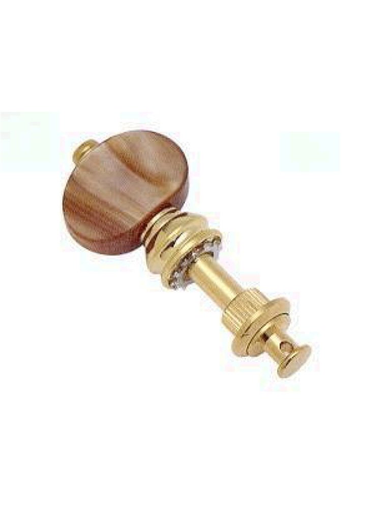 Clavija Timple Gotoh UK-3W-N Niquelada Palomilla Blanca