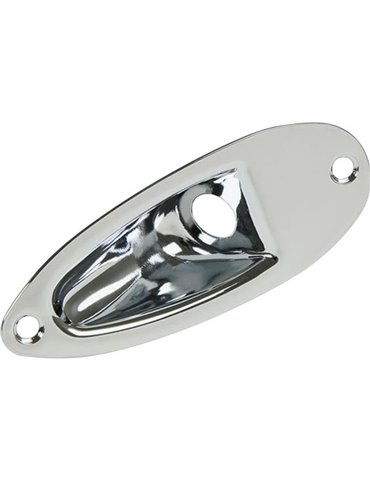 Placa Entrada Jack Gotoh Cromada JCS-1-C