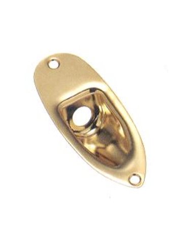 Placa Entrada Jack Gotoh Dorada JCS-1-GG