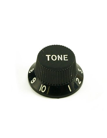 Botón Gotoh Stratocaster KB-240T-B Tono Negro