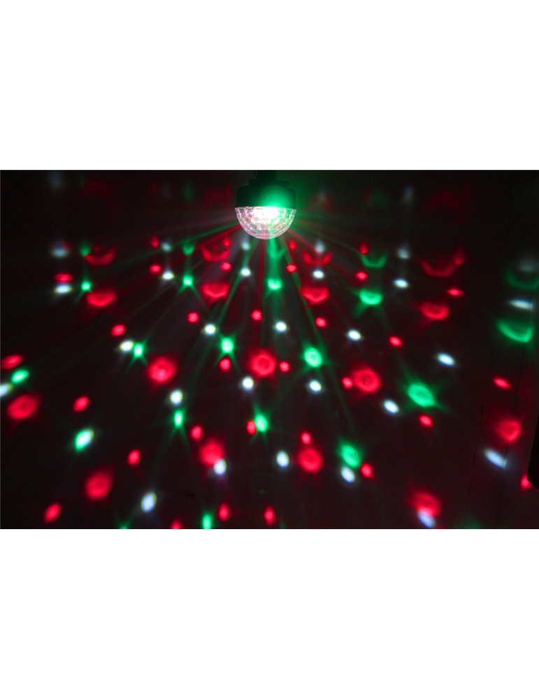 Magic Jelly DJ Ball Activada por sonido 6x 1W LED