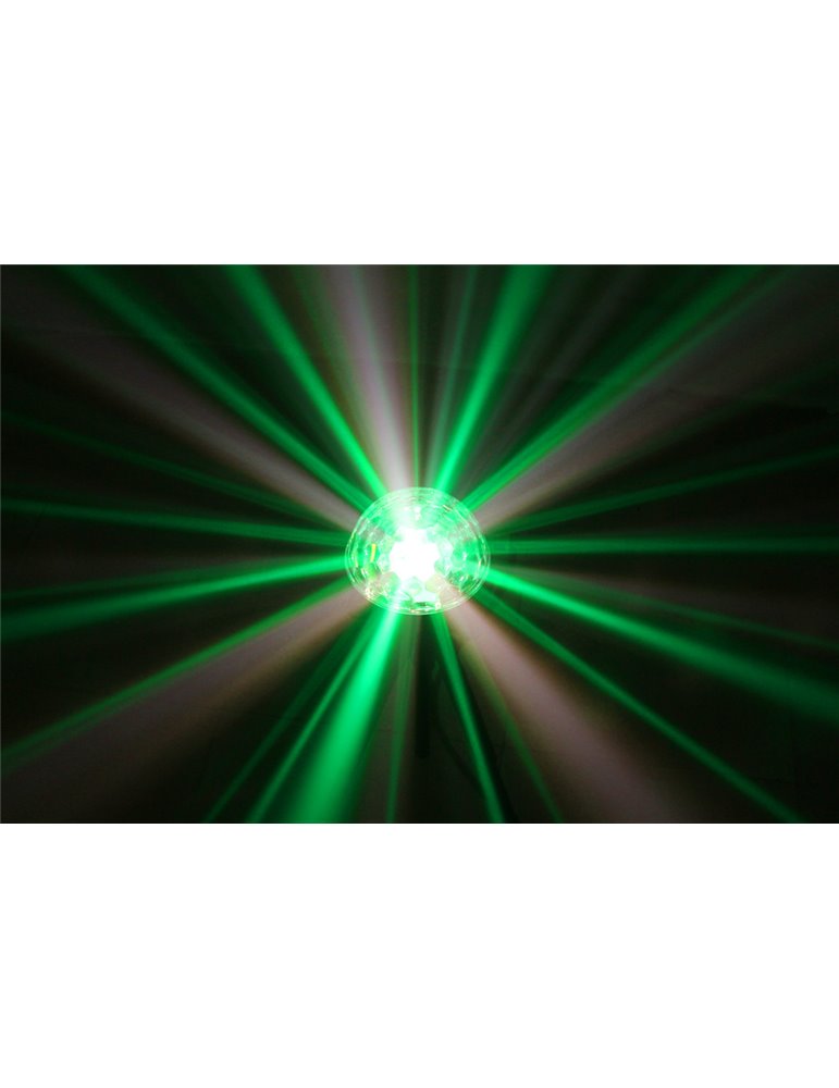 Magic Jelly DJ Ball Activada por sonido 6x 1W LED